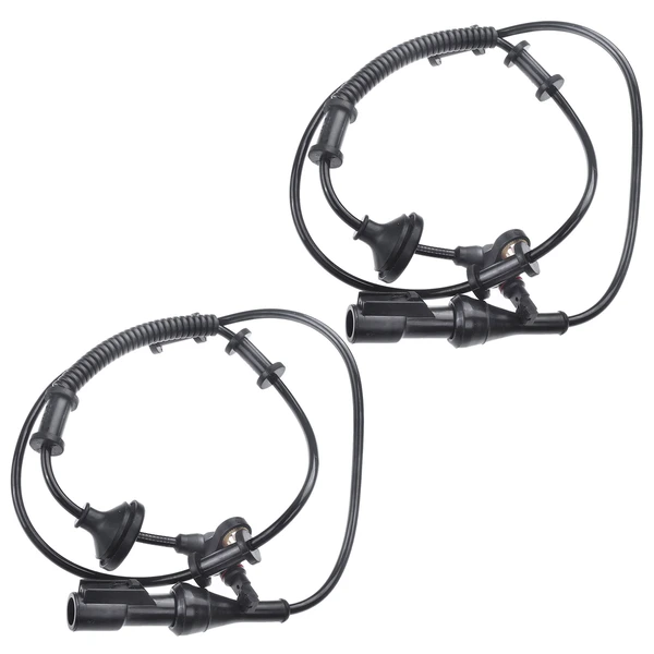 2 Pcs Rear Driver & Passenger ABS Wheel Speed Sensor for 2003-2006 Ford Expedition