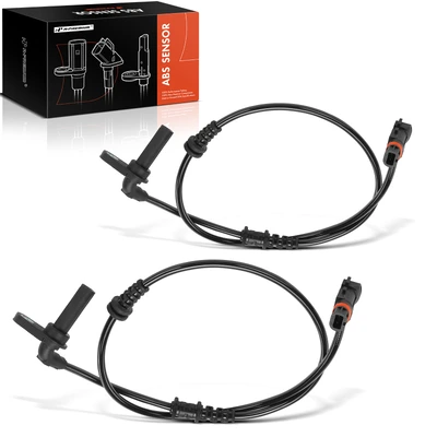 2 Pcs Front ABS Wheel Speed Sensor