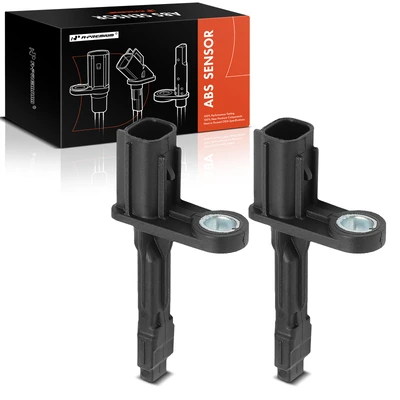 2 Pcs Rear ABS Wheel Speed Sensor