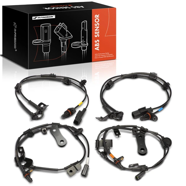 4 Pcs Front and Rear ABS Wheel Speed Sensor for Hyundai Tucson 2016 2018 2020 GAS