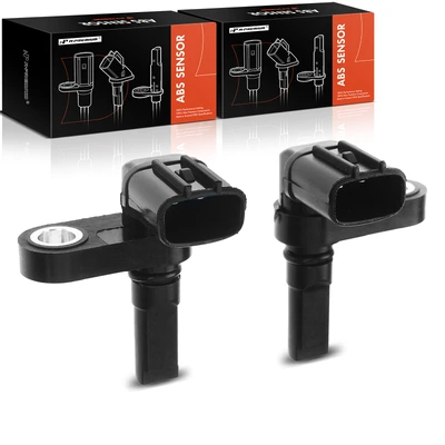 2 Pcs Front or Rear ABS Wheel Speed Sensors