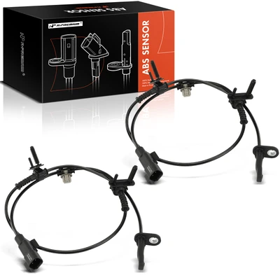 2 Pcs Front ABS Wheel Speed Sensor