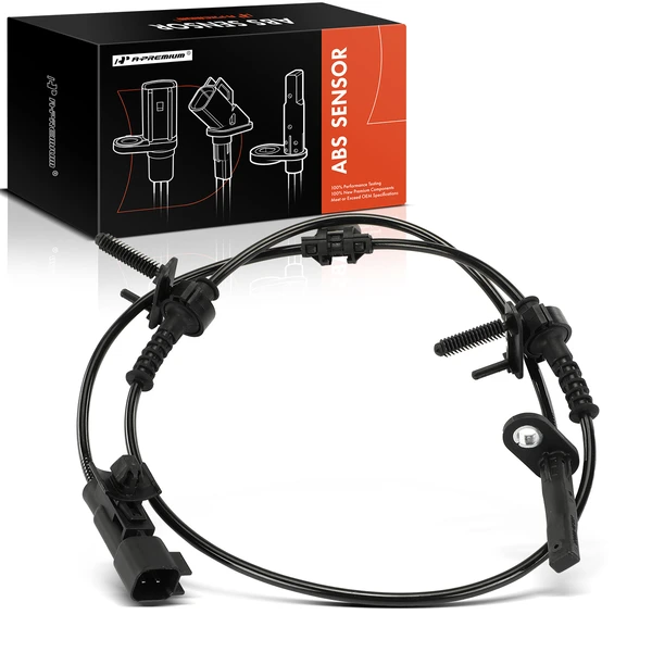 Front Driver or Passenger ABS Wheel Speed Sensor with Heavy Duty Brakes for 2016-2020 Cadillac CT6