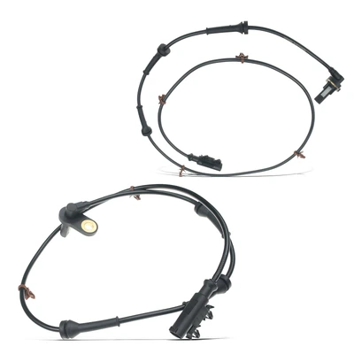 2 Pcs Rear Driver & Passenger ABS Wheel Speed Sensor