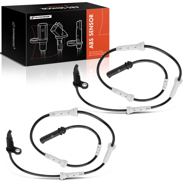 2 Pcs Rear ABS Wheel Speed Sensor for 2016-2020 BMW 740i