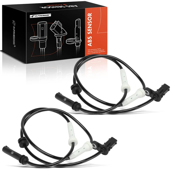 2 Pcs Front ABS Wheel Speed Sensor for 2020 BMW 840i