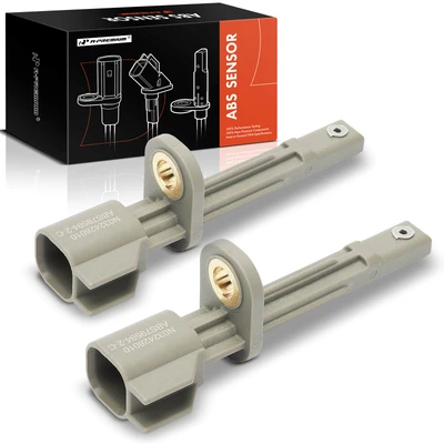 2 Pcs Front ABS Wheel Speed Sensor