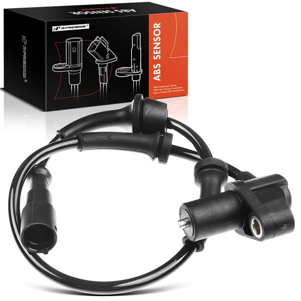 Front Driver or Passenger ABS Wheel Speed Sensor for 1992-1997 1999-2004 Volkswagen EuroVan