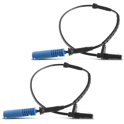 2 Pcs Front Driver & Passenger ABS Wheel Speed Sensor
