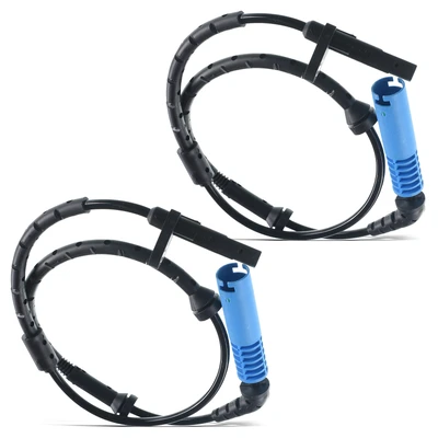 2 Pcs Rear Driver & Passenger ABS Wheel Speed Sensor