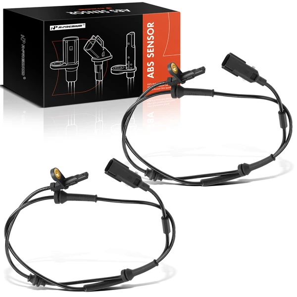 2 Pcs Front ABS Wheel Speed Sensor for Land Rover Discovery Sport 2015-2017