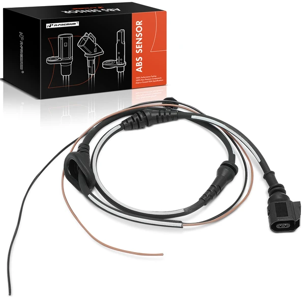 Front Passenger ABS Wheel Speed Sensor Wire Harness for 2009 Volkswagen Rabbit