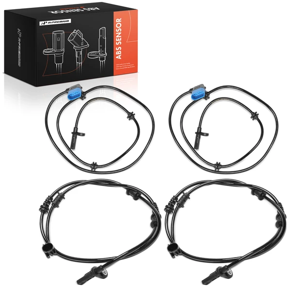 4 Pcs Front and Rear ABS Wheel Speed Sensor for INFINITI QX30 2017-2019