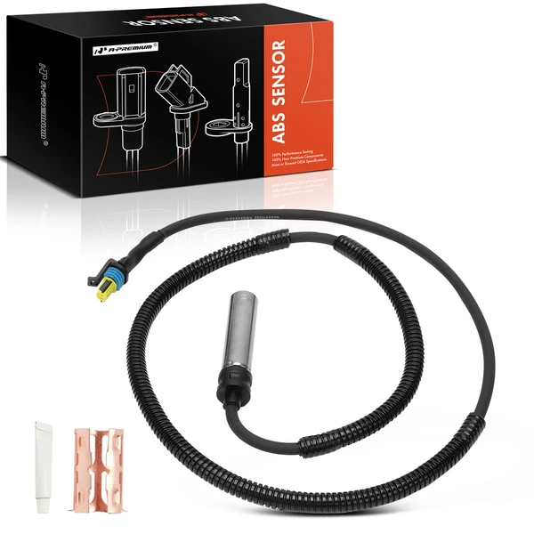 Front Driver or Passenger ABS Wheel Speed Sensor for 2003-2009 Chevrolet C7500 Kodiak