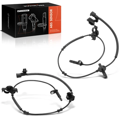 2 Pcs Front ABS Wheel Speed Sensor