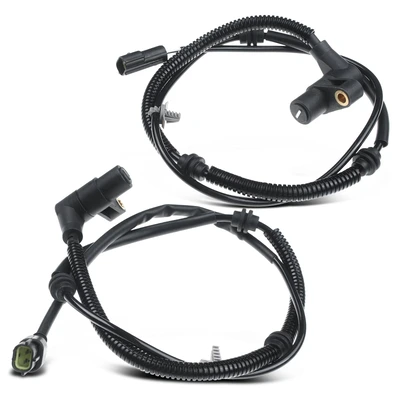2 Pcs Front Driver & Passenger ABS Wheel Speed Sensor