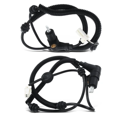 2 Pcs Rear Driver & Passenger ABS Wheel Speed Sensor
