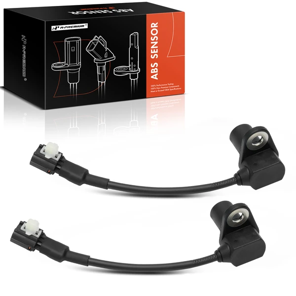 2 Pcs Rear Center ABS Wheel Speed Sensor for 1992-1997 Isuzu Trooper