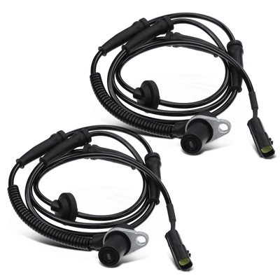 2 Pcs Front Driver & Passenger ABS Wheel Speed Sensor