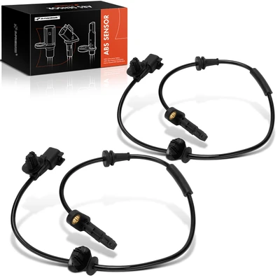 2 Pcs Rear ABS Wheel Speed Sensor