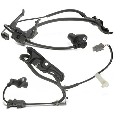 2 Pcs Front Driver & Passenger ABS Wheel Speed Sensor