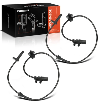 2 Pcs Rear ABS Wheel Speed Sensor