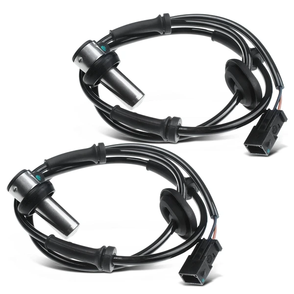 2 Pcs Rear Driver & Passenger ABS Wheel Speed Sensor for 1997-1998 Audi A4 Quattro