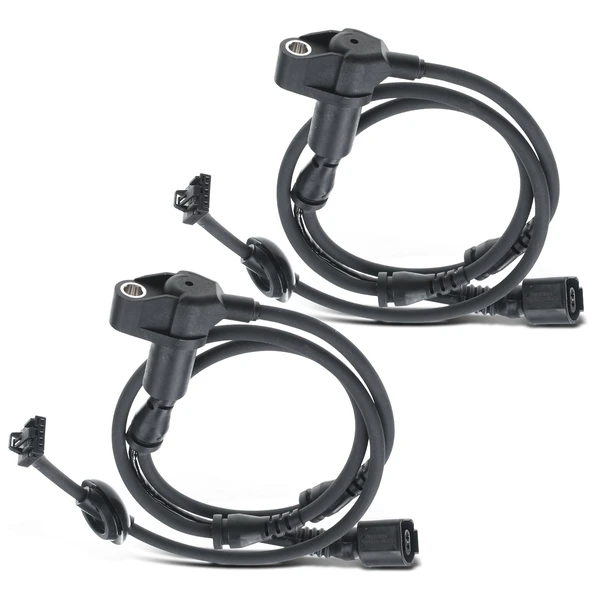 2 Pcs Front Driver & Passenger ABS Wheel Speed Sensor for 2002-2004 Audi A4 Quattro