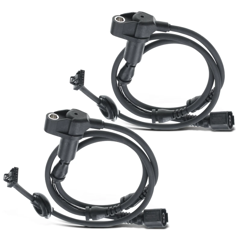 2 Pcs Front Driver & Passenger ABS Wheel Speed Sensor for Audi A4 A4 Quattro 02-04