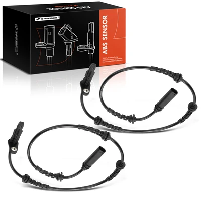2 Pcs Rear ABS Wheel Speed Sensor