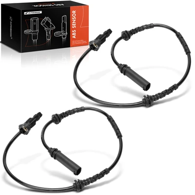 2 Pcs Rear ABS Wheel Speed Sensor