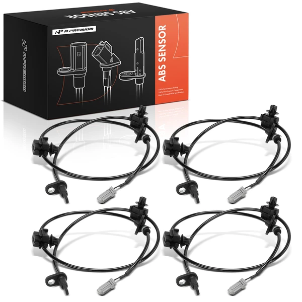 4 Pcs Front & Rear ABS Wheel Speed Sensor for Subaru B9 Tribeca 2006-2007 Tribeca