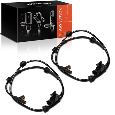 2 Pcs Rear ABS Wheel Speed Sensor
