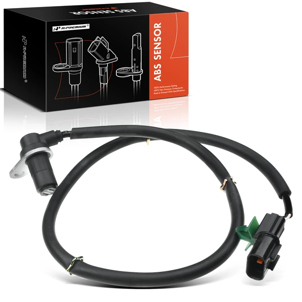 Rear Passenger ABS Wheel Speed Sensor for 2001-2006 Mitsubishi Montero