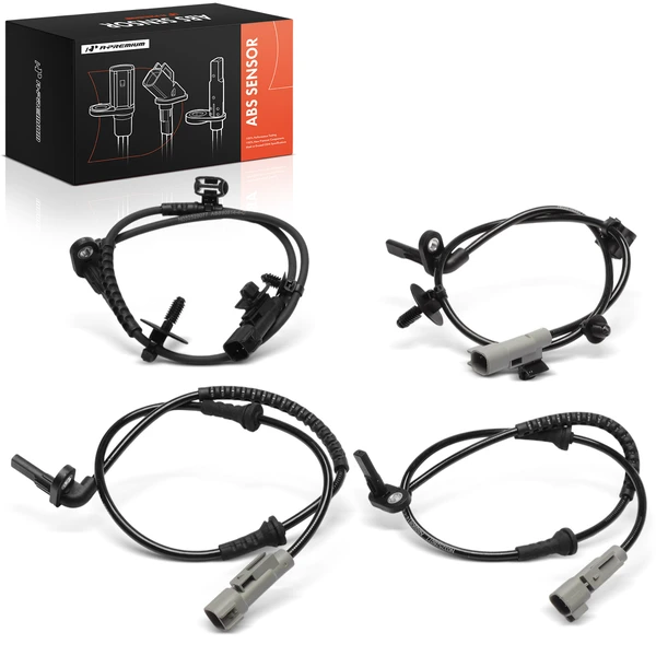 Front & Rear ABS Speed Sensor A-Premium APABS4091