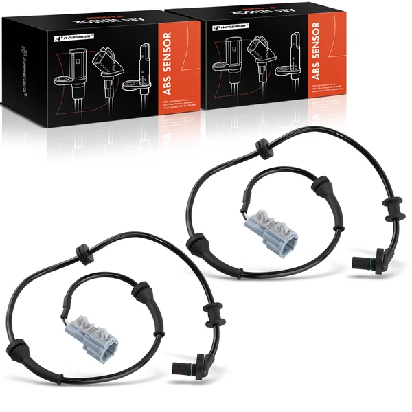 2 Pcs Front Driver & Passenger ABS Wheel Speed Sensor for 2005-2015 Nissan Xterra