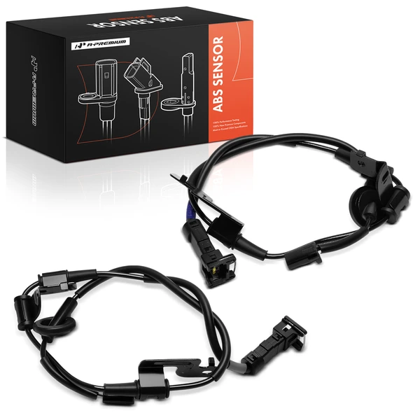 2 Pcs Rear Driver & Passenger ABS Wheel Speed Sensor for 2017-2019 Kia Niro