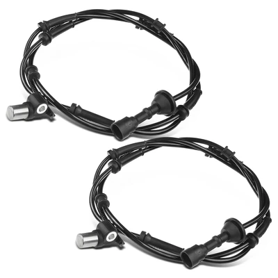 2 Pcs Driver & Passenger ABS Wheel Speed Sensor