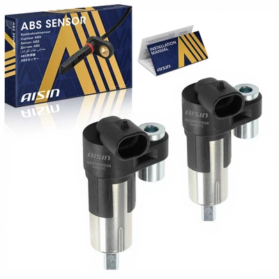 AISIN 2 Pcs Rear ABS Wheel Speed Sensor