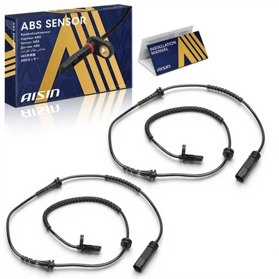 AISIN 2 Pcs Front ABS Wheel Speed Sensor