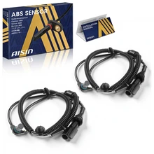 AISIN 2 Pcs Front ABS Wheel Speed Sensors