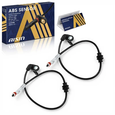 AISIN 2 Pcs Front ABS Wheel Speed Sensor