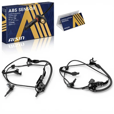 AISIN 2 Pcs Front ABS Wheel Speed Sensor