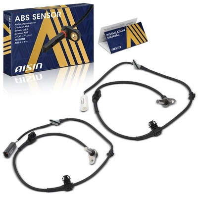 AISIN 2 Pcs Front ABS Wheel Speed Sensor