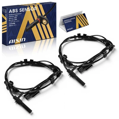 AISIN 2 Pcs Rear ABS Wheel Speed Sensors