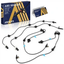AISIN 4 Pcs Front & Rear ABS Wheel Speed Sensor