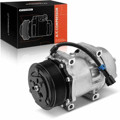 AC Compressor with Clutch