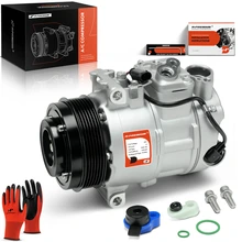 AC Compressor with Clutch & Pulley