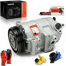 2008-2014 BMW X6 AC Compressor with Clutch with 4-Groove Pulley A-Premium APACC770