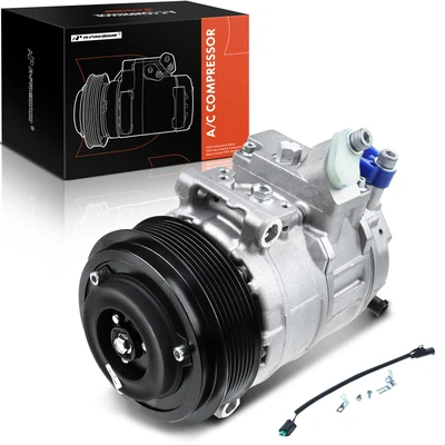 AC Compressor with Clutch & Pulley